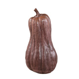 Julija Brown Ceramic Pumpkin Shaped Statue High