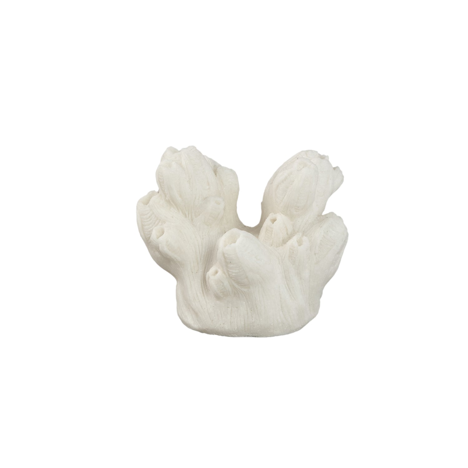 Graeme White Poly Sea Lotus Shaped LED Lamp