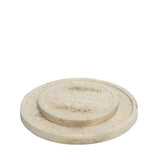 Adwin Cream Cement Mix Travertine Look Plate SV2