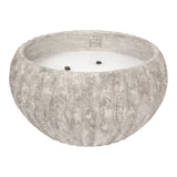 Yasmeene Cream Cement Outdoor Candle XL