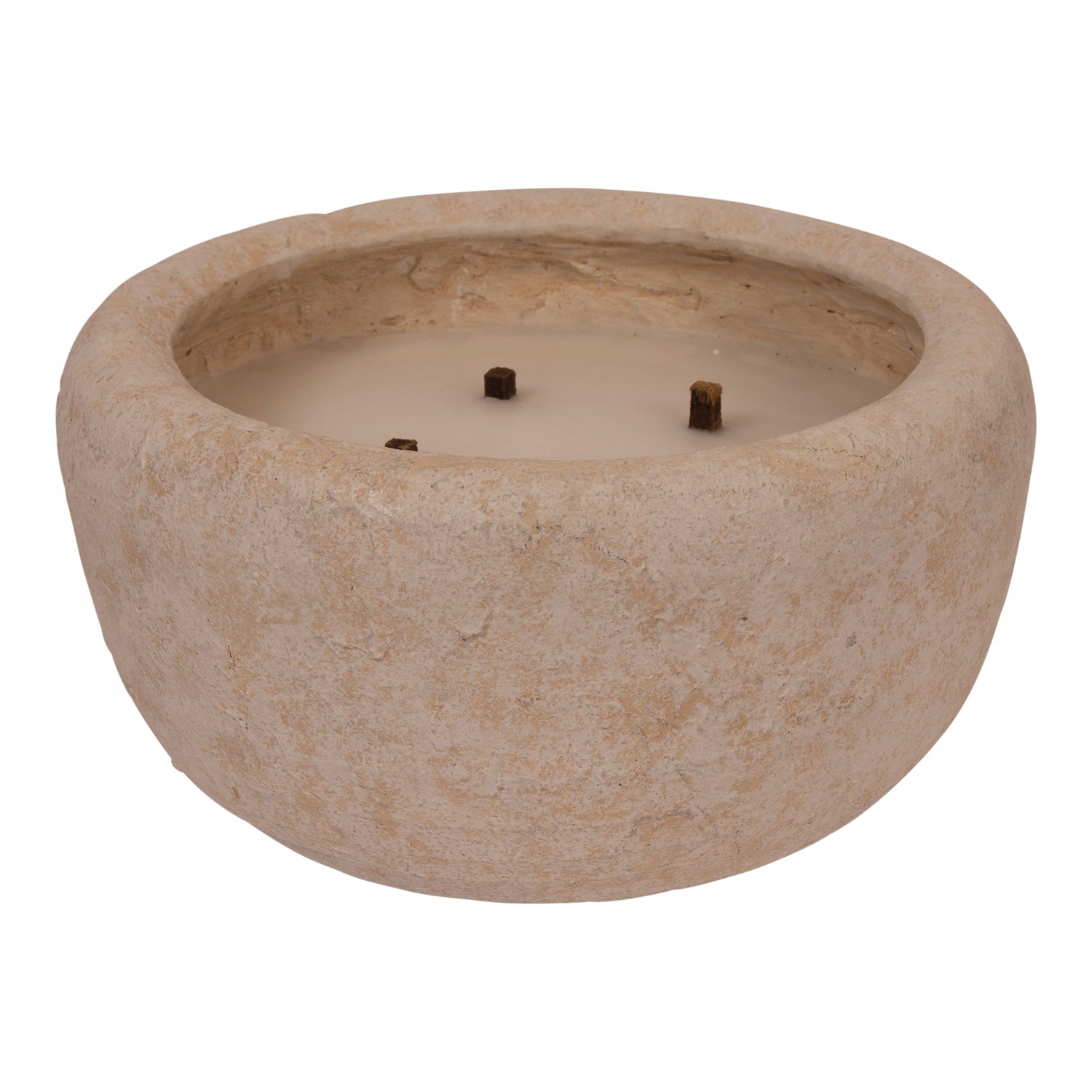 Gabor Brown Cement Outdoor Candle XL