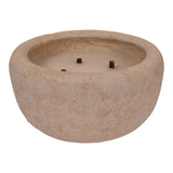 Gabor Brown Cement Outdoor Candle XL