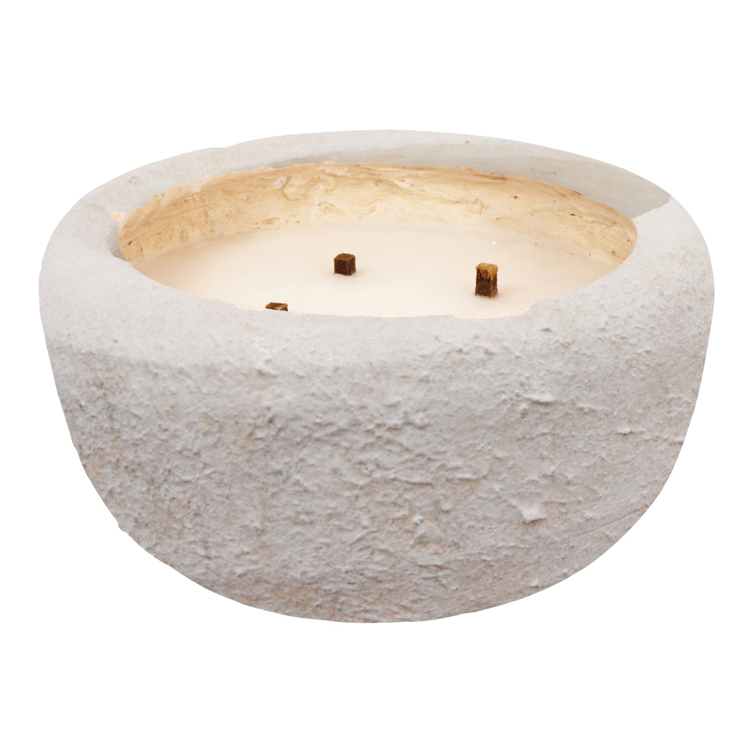Gabor Cream Cement Outdoor Candle XL