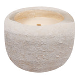 Gabor Cream Cement Outdoor Candle M