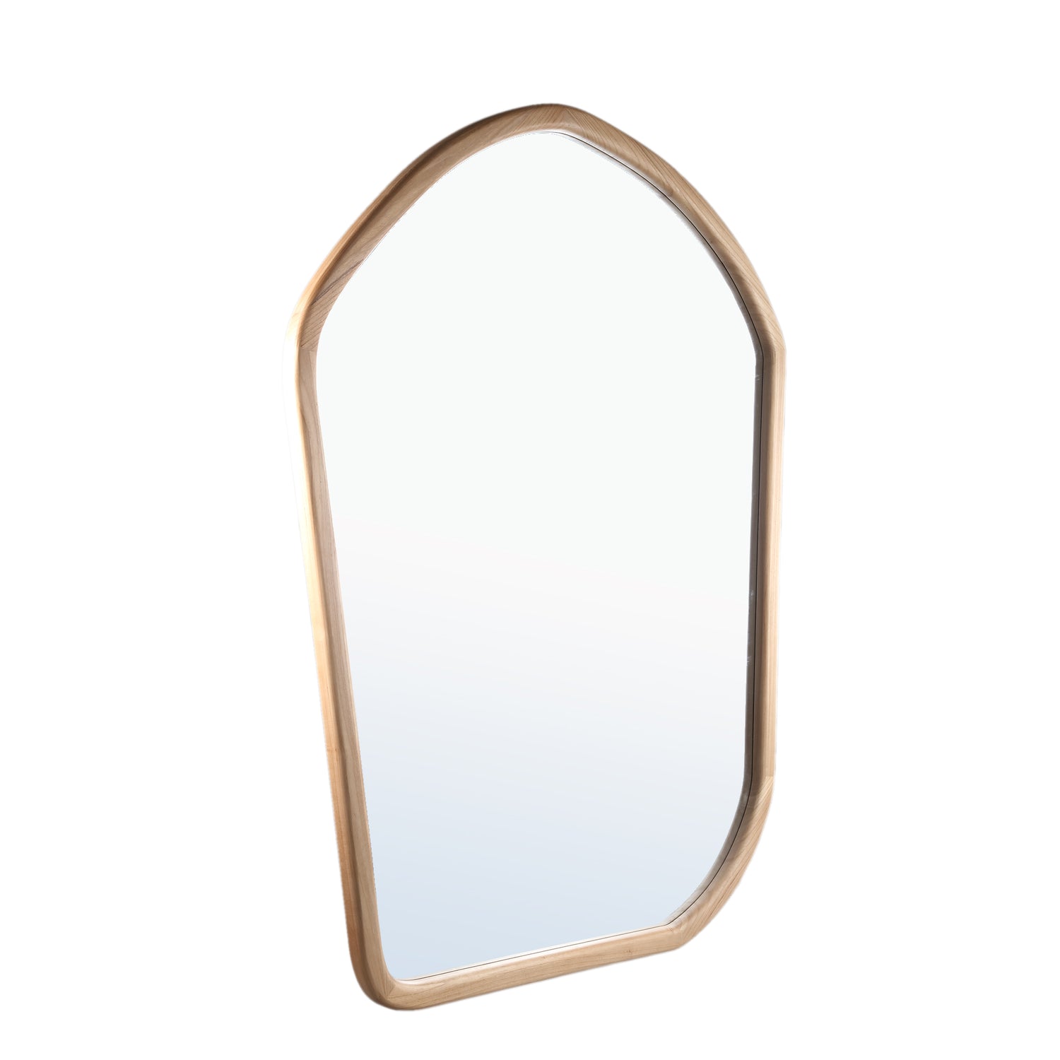 Denholm Natural Solid Wood Big Organic Mirror