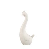 Smita White Poly Chicken Shaped Statue