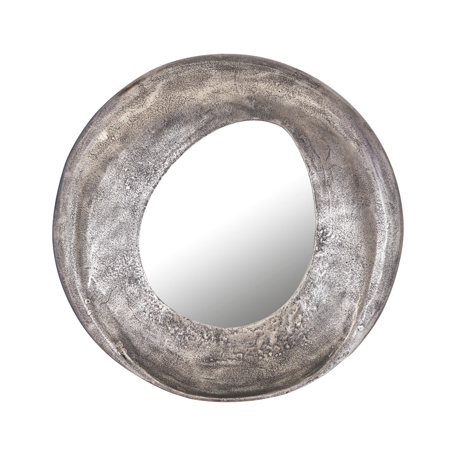 Daweson Nickel Casted Alu Mirror Open Round