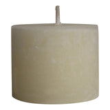 NEW Rustic Outdoor Candle Wollweiss Pillar 120x150