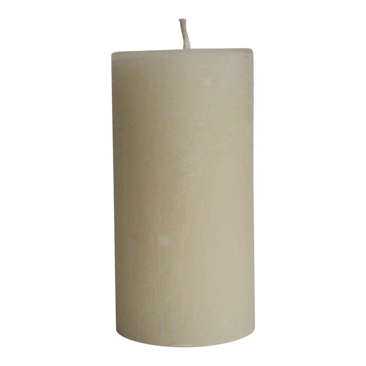 NEW Rustic Outdoor Candle Wollweiss Pillar 300x150
