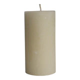 NEW Rustic Outdoor Candle Wollweiss Pillar 300x150