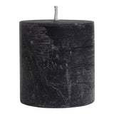 NEW Rustic Outdoor Candle Anthrazit Pillar 160x150
