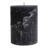 NEW Rustic Outdoor Candle Anthrazit Pillar 200x150