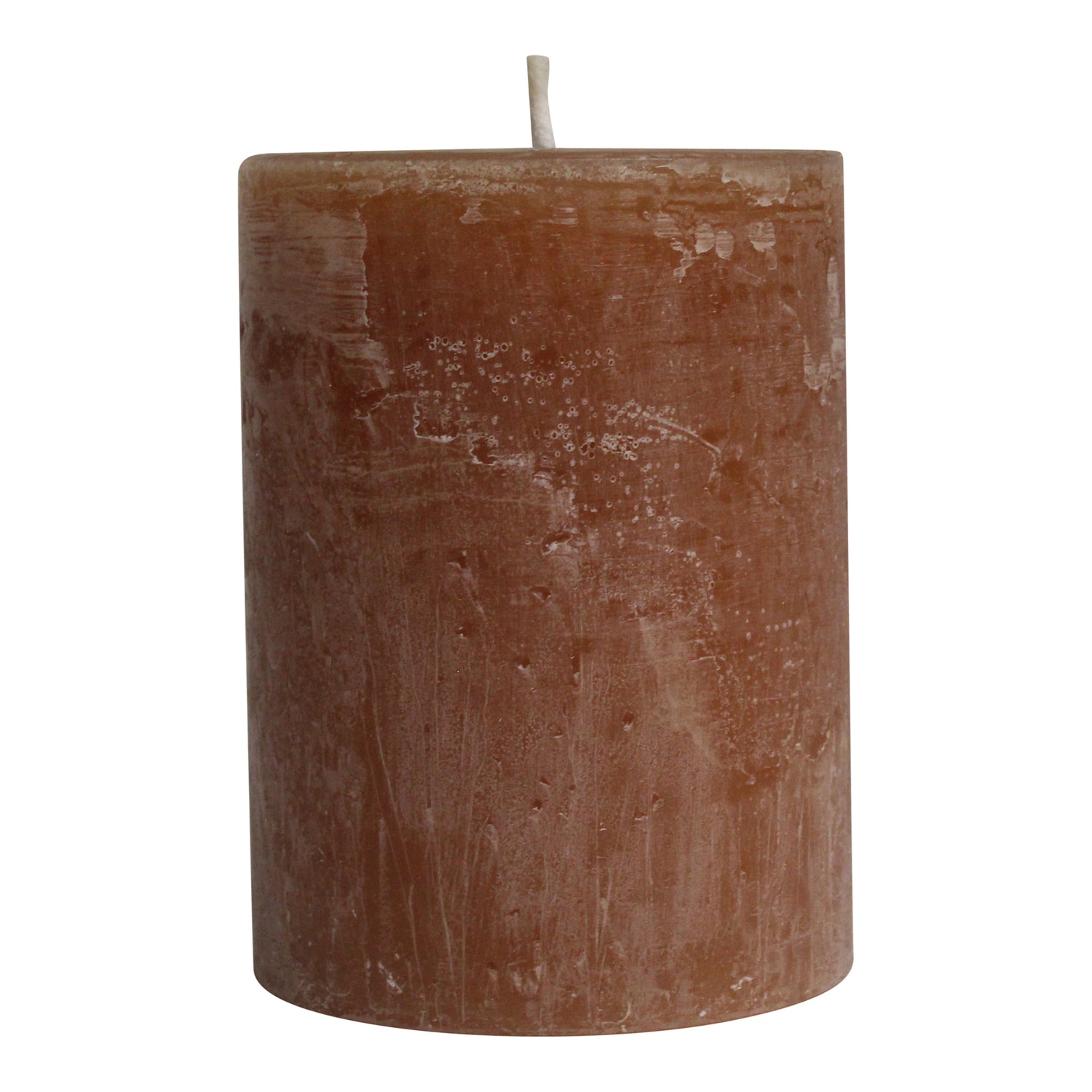 NEW Rustic Outdoor Candle Marone Pillar 200x150