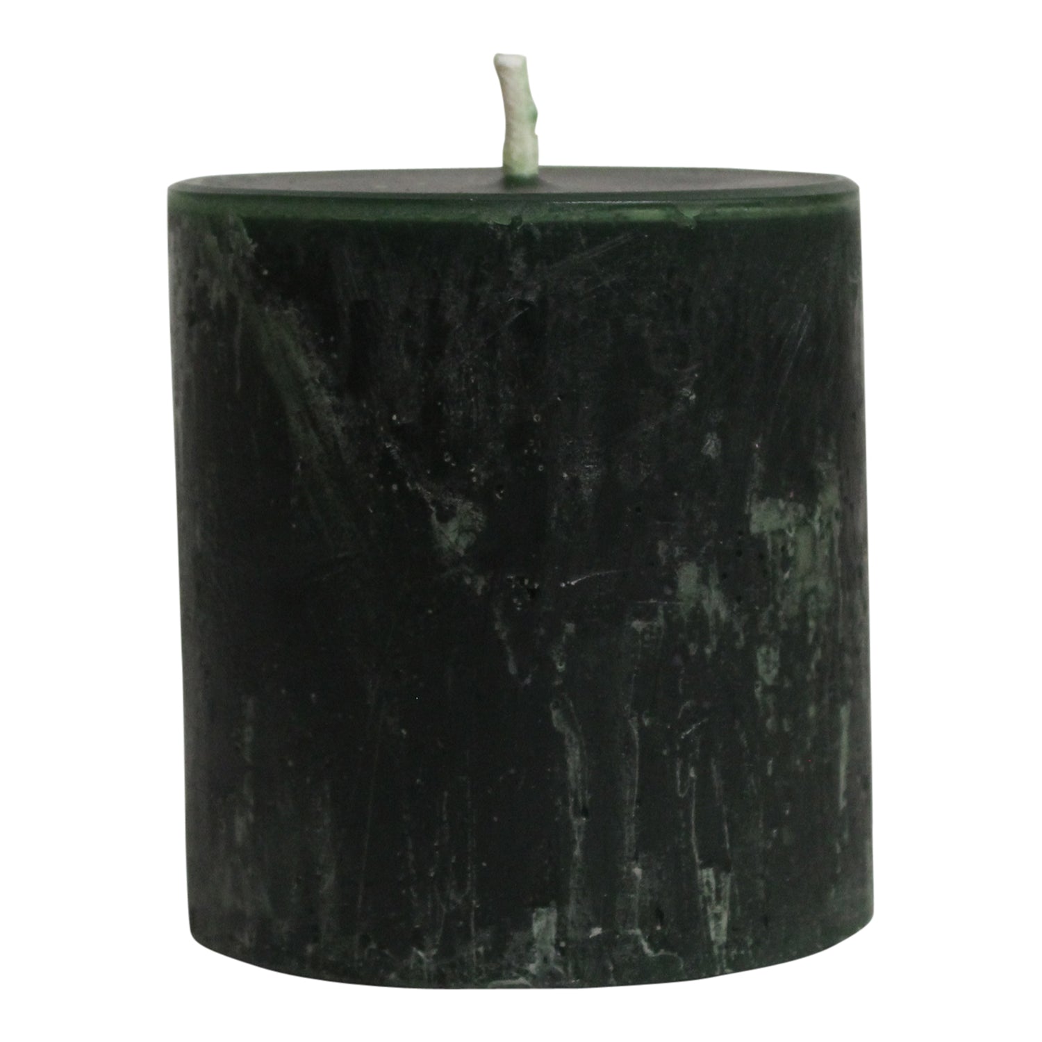 NEW Rustic Outdoor Candle Jagergrun Pillar 160x150