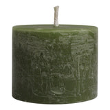 NEW Rustic Outdoor Candle Olive Pillar 120x150