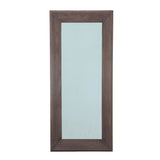 Nicka Brown Mango Wood Rectangle Mirror S