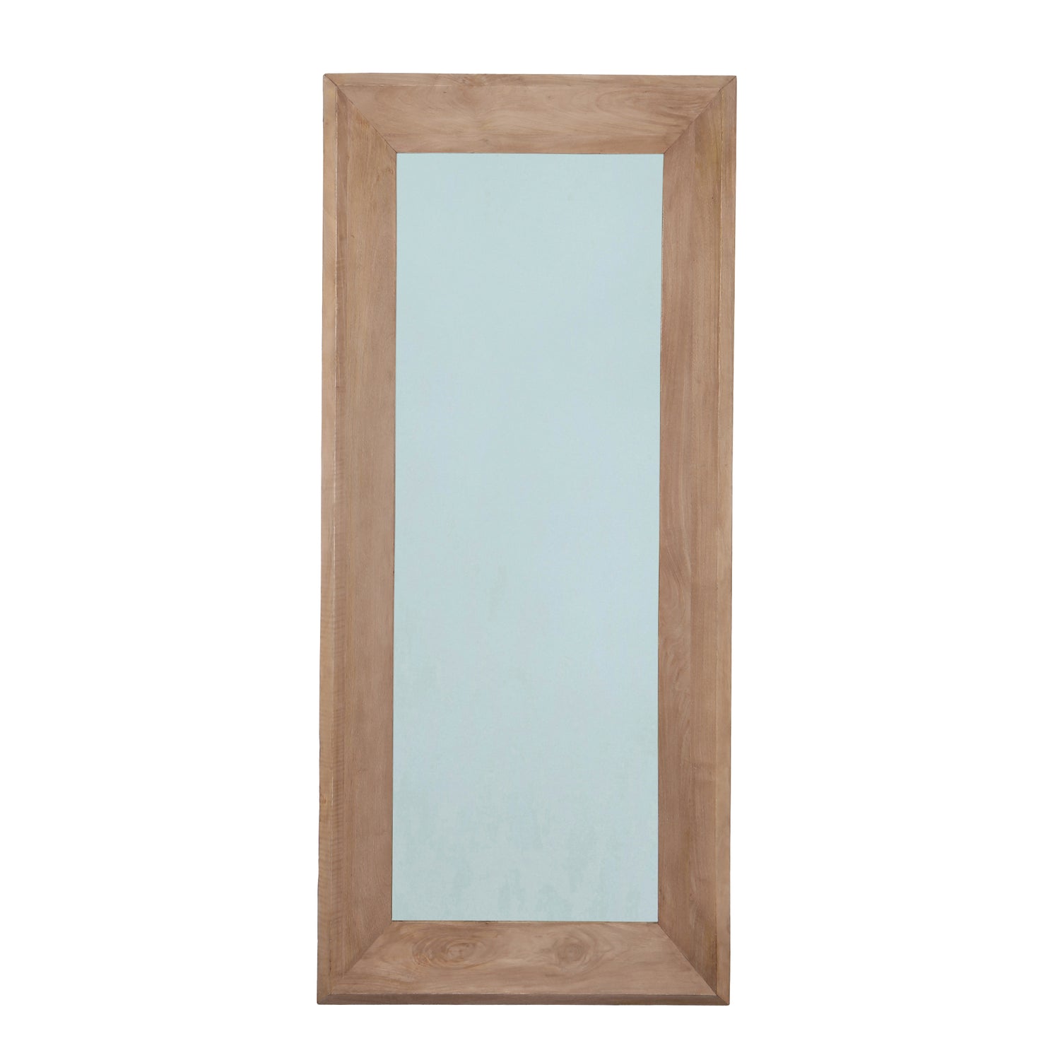 Nicka Natural Mango Wood Rectangle Mirror S