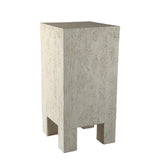 Chandar Cream MgO Rectangle Sidetable