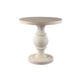 Muza Cream MgO Round Classic Sidetable