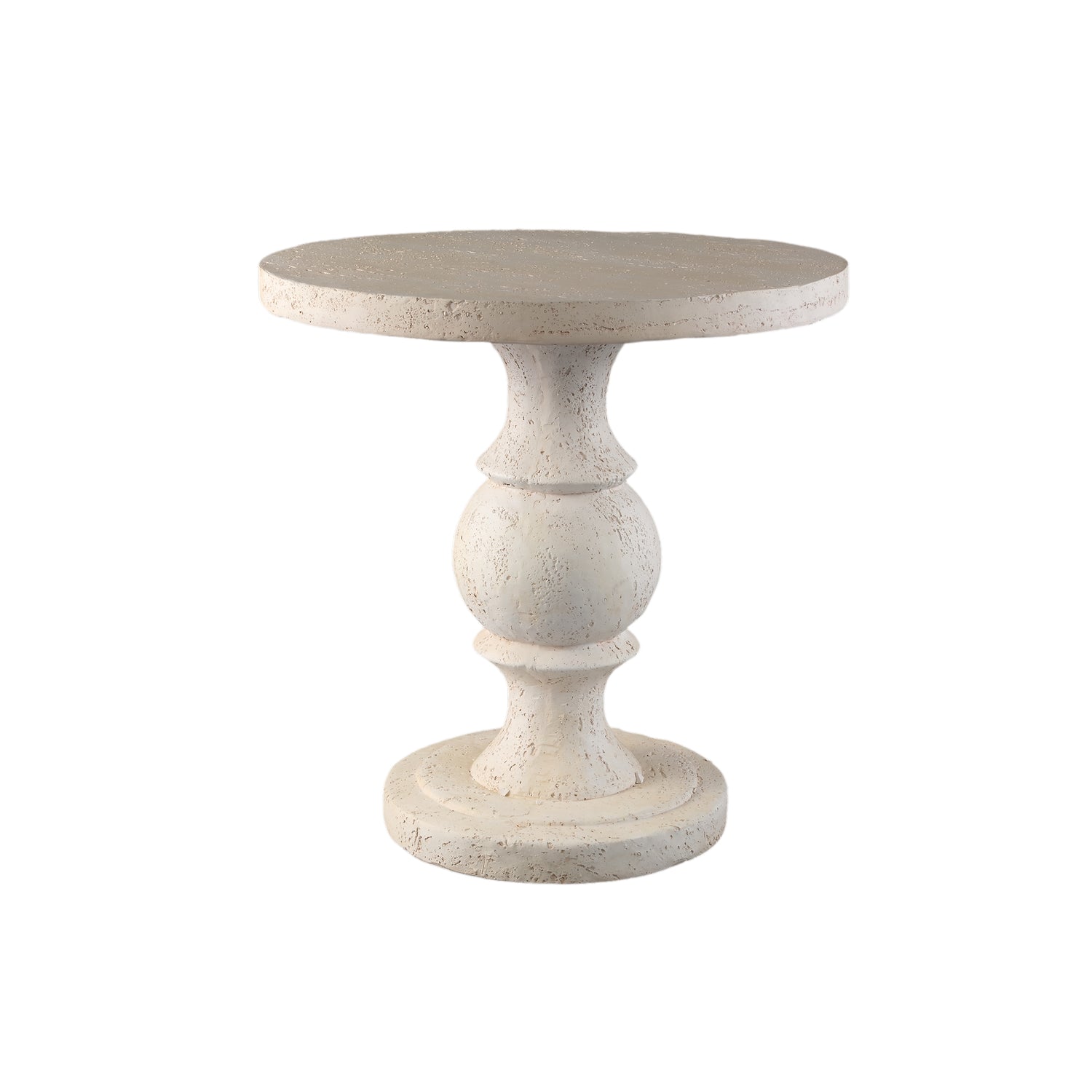 Muza Cream MgO Round Classic Sidetable