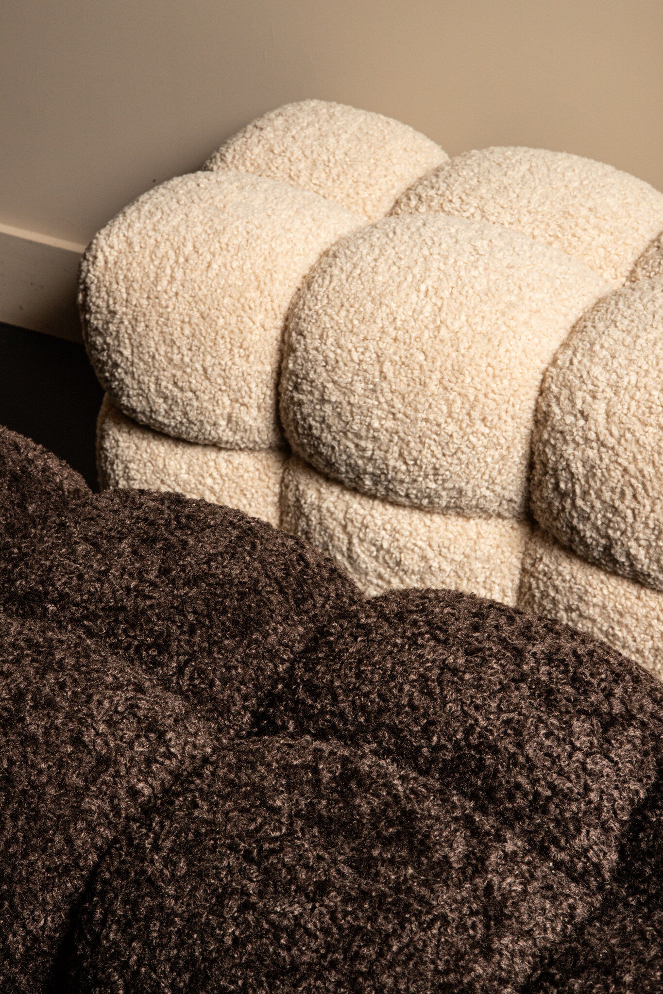 Teddy Bench Beige