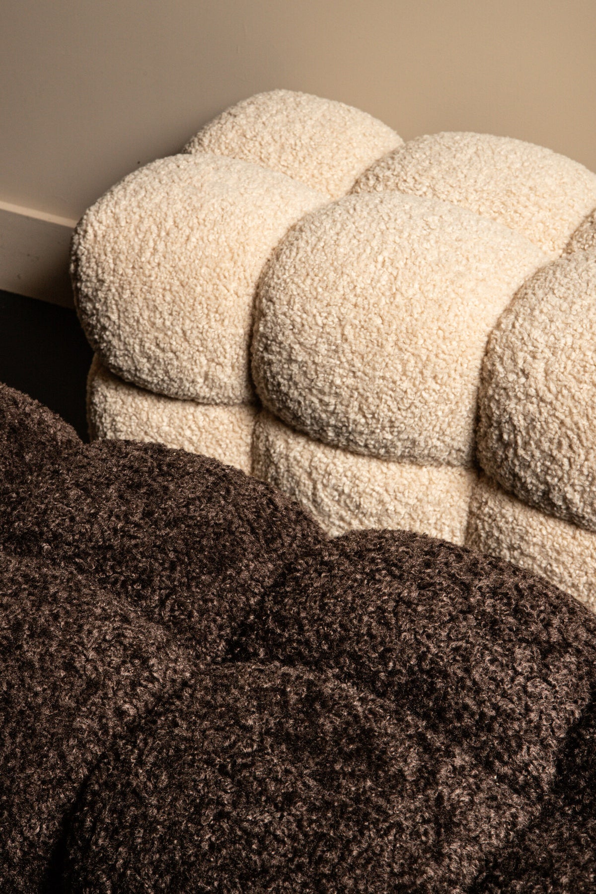 Teddy Bench Beige