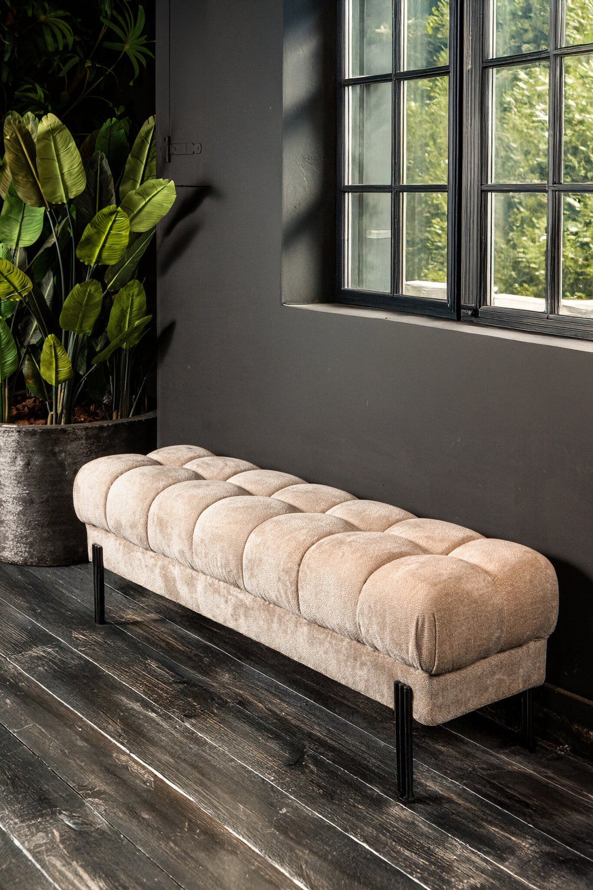 Melbourne Bench Beige