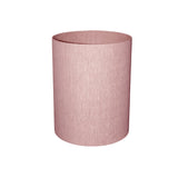 Rivvo Pink Cotton Linen Lampshade Round High