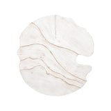Samraj White MDF Wall Panel Wave Structure