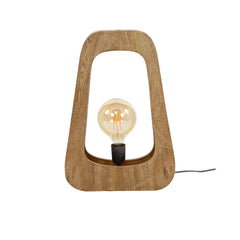 Tafellamp met 1 lamp bray - 35x11x50 cm - Mango Naturel