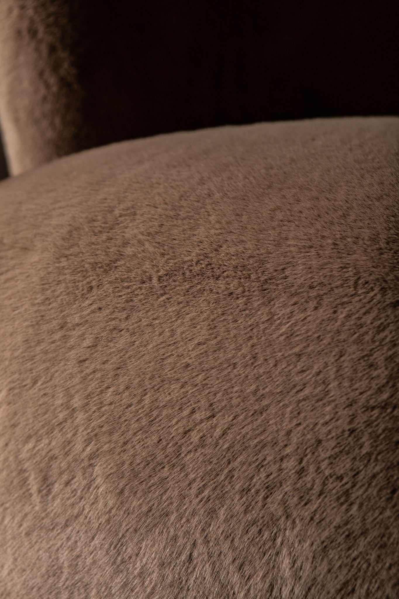 Aphrodite Mocca Fauteuil Fur