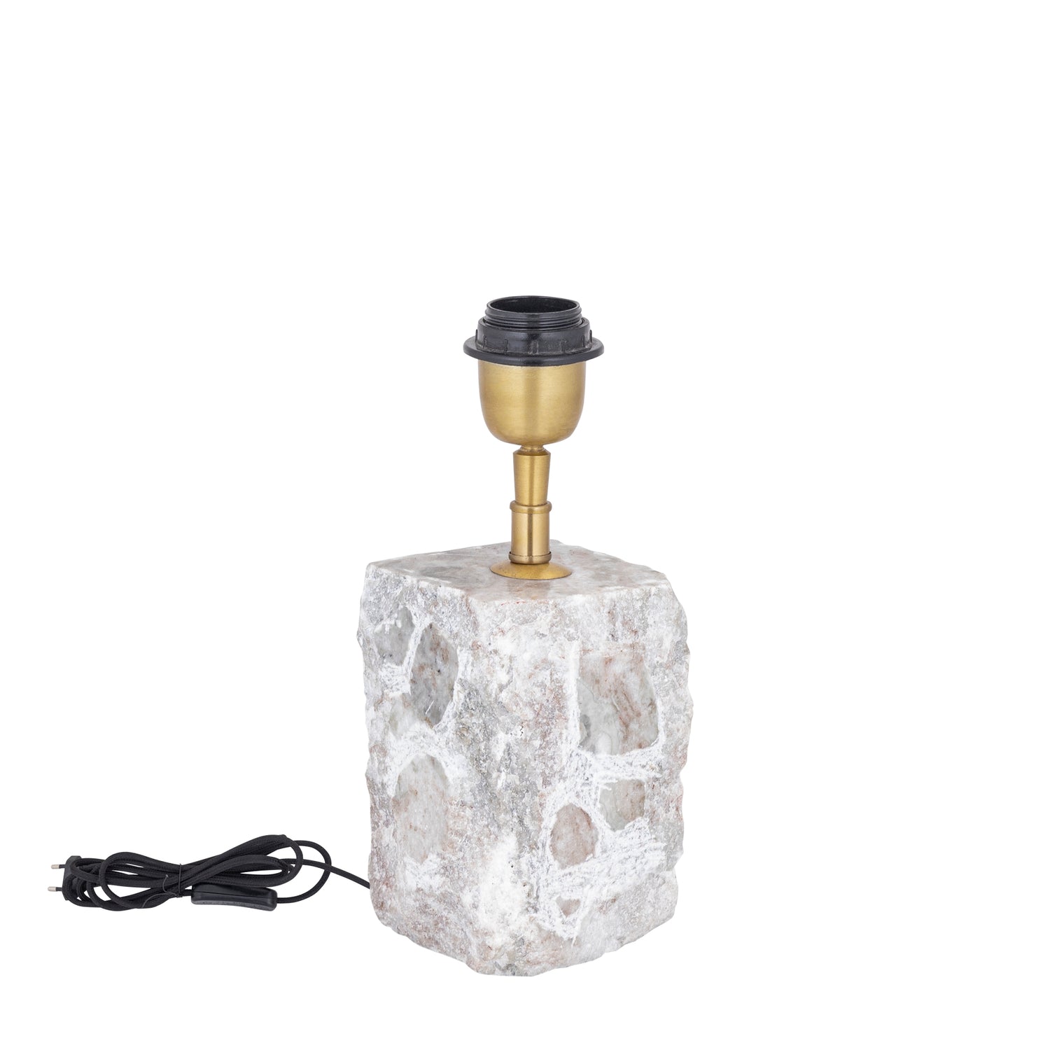 Rester Natural Marble Table Lampbase Rough Stone S