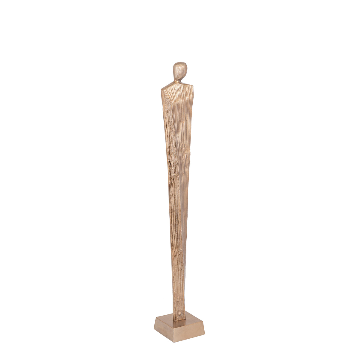 Symon BrownGold Alu Man Shape Statue S
