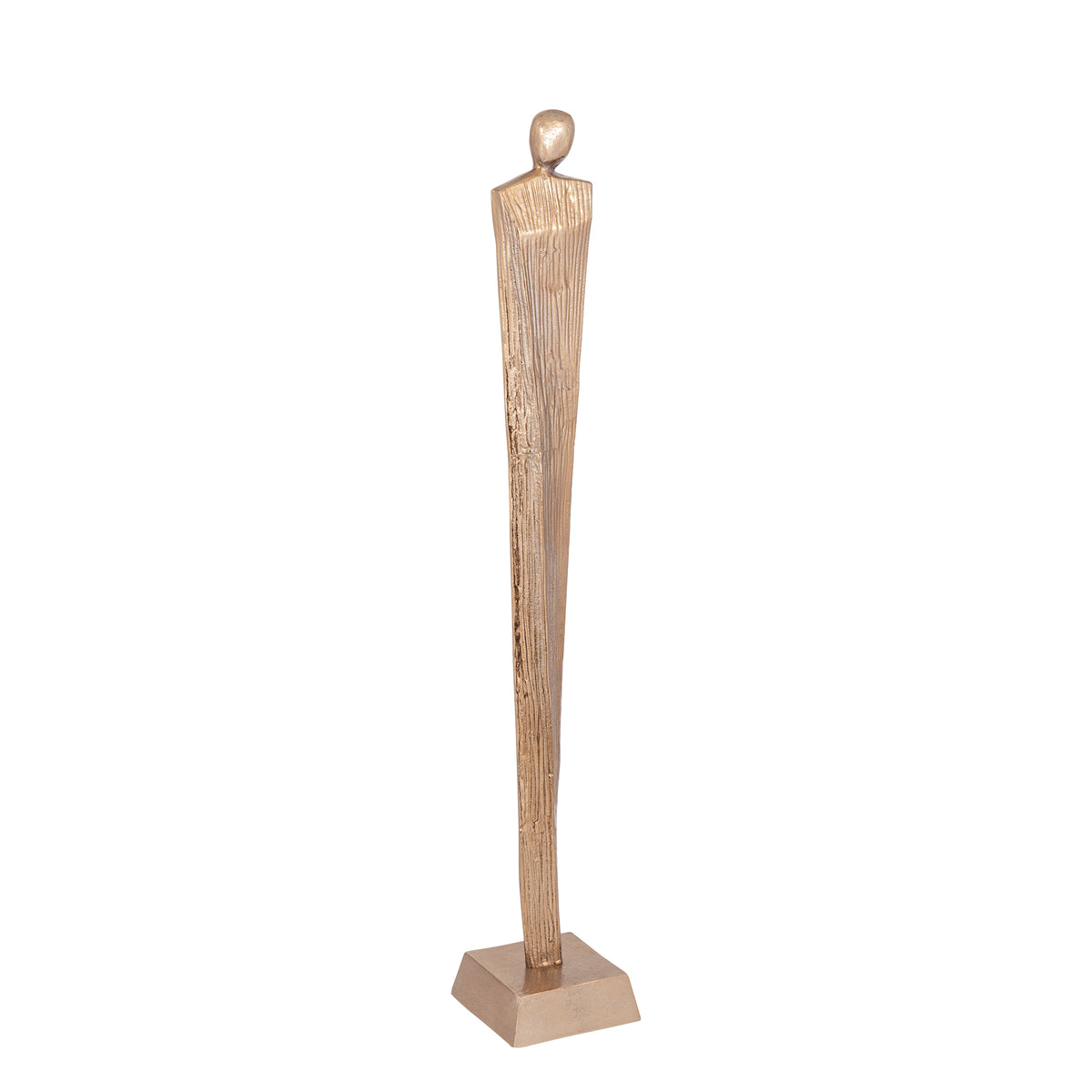 Symon BrownGold Alu Man Shape Statue L