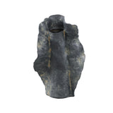 Aleigha Black Ceramic Organic Shaped Vase L