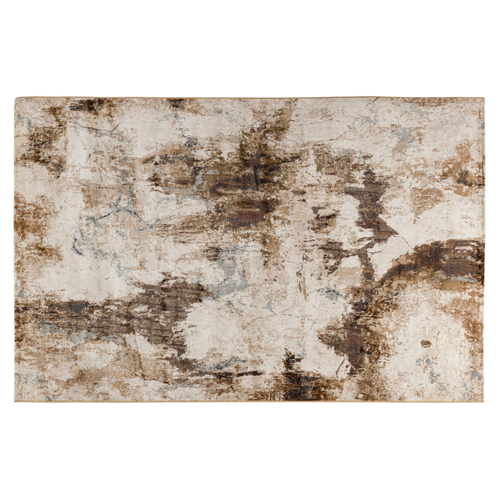 Mirle Dark Brown Antique Carpet Rectangle L