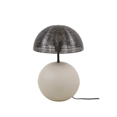 Tafellamp met 1 lamp sphere Naturel - 31x31x49 cm - Naturel Grey