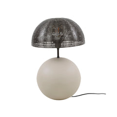 Tafellamp met 1 lamp sphere Naturel L - 36x36x57 cm - Naturel Grey