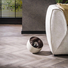 Tafellamp Basket Ø28 - 28x28x26 cm - Naturel Grey