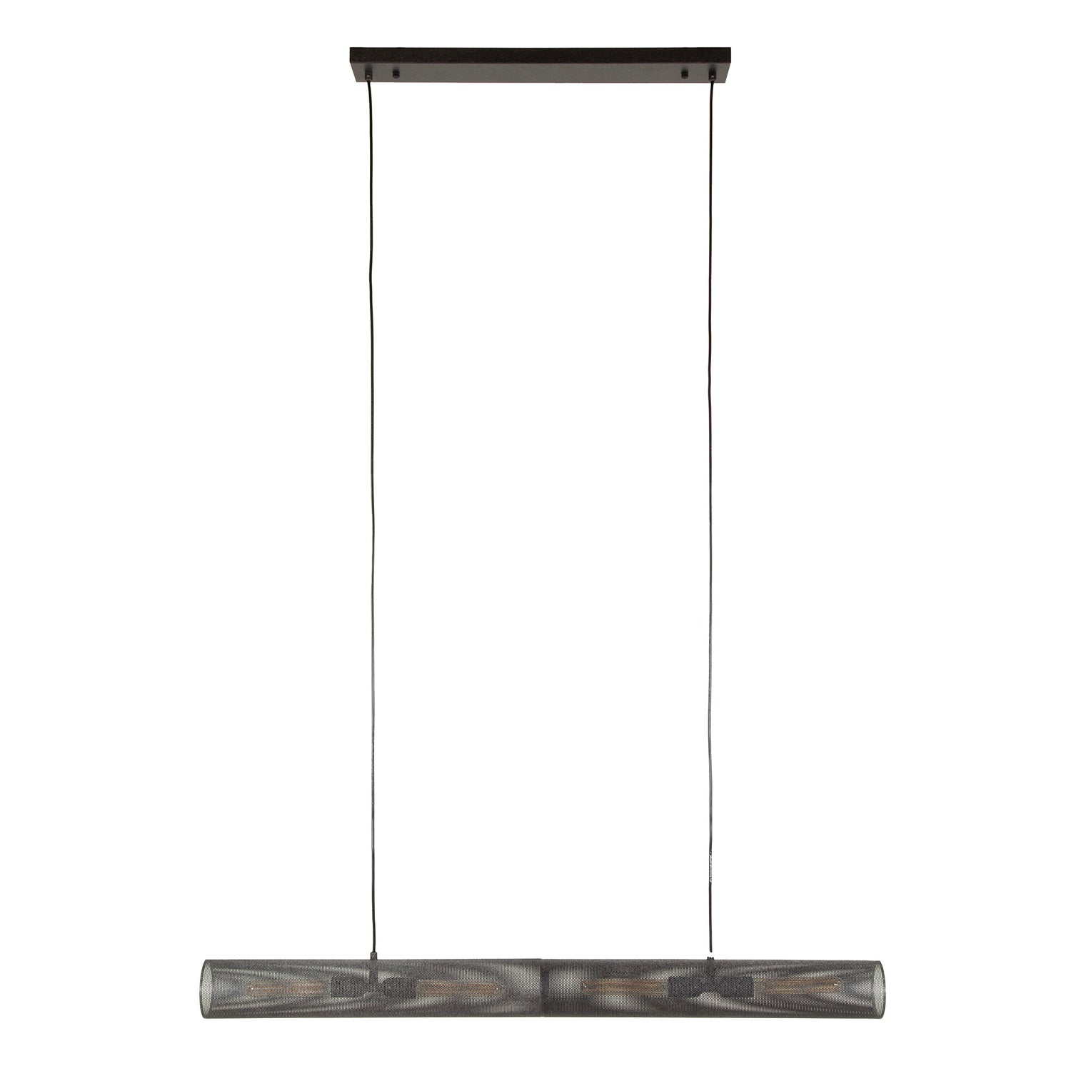 Hanglamp 120 Tube Mesh - 120x10x150 cm - Artic Zwart