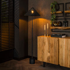 Vloerlamp Kosmos LED-dimmer - 45x45x154 cm - Charcoal