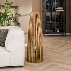Vloerlamp 3L Launch - 40x40x123 cm - Naturel - Mango