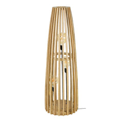 Vloerlamp 3L Launch - 40x40x123 cm - Naturel - Mango