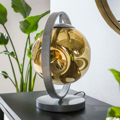 Tafellamp met 1 lamp stellar - Oud Zilver