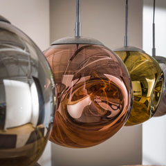Hanglamp met 4 lampen Stellar - 130x25x150 cm - Oud Zilver