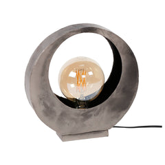 Tafellamp Full Moon - 30x13x32 cm - Oud Zilver