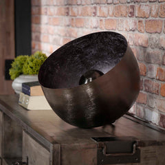 Tafellamp Basket L - 36x36x35 cm - Zwart Nikkel