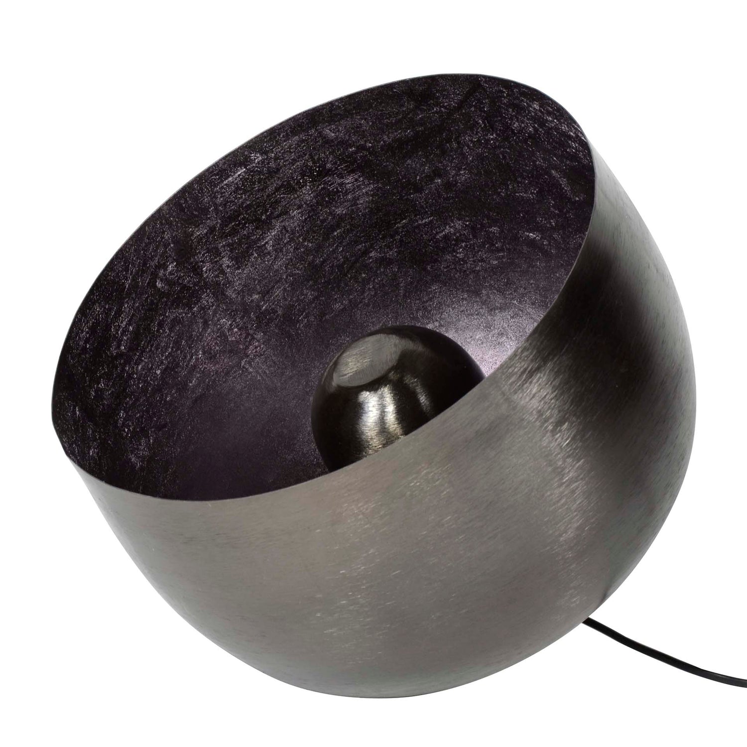 Tafellamp Basket L - 36x36x35 cm - Zwart Nikkel