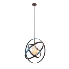Hanglamp met 1 lamp Galaxy - 55x55x150 cm - Artic Zwart