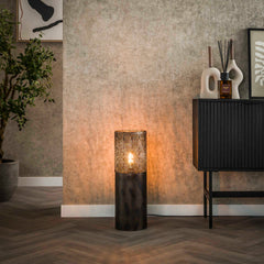 Vloerlamp Ø20 Cilinder - 20x20x60 cm - Zwart Bruin